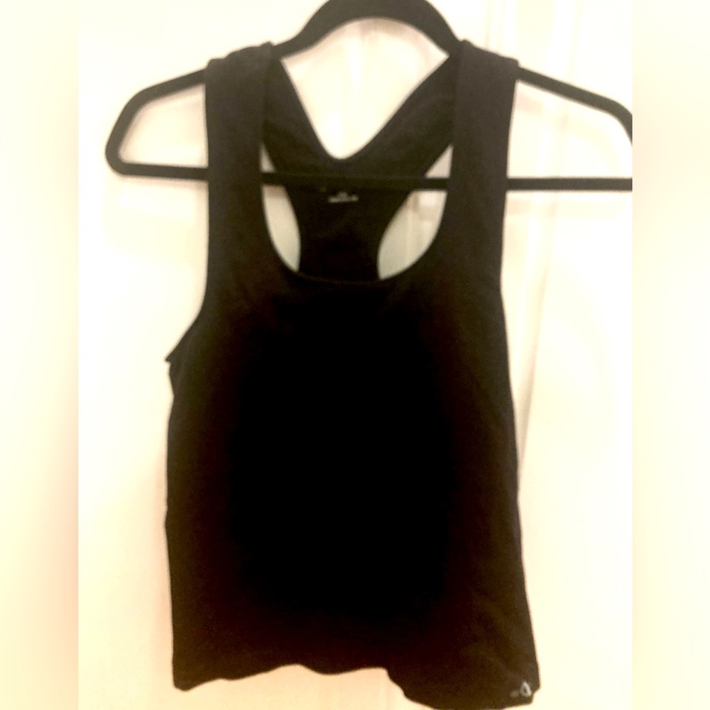 Champion Jet Black Athletic Tank Built in Bra Size XL Condition Gently Used